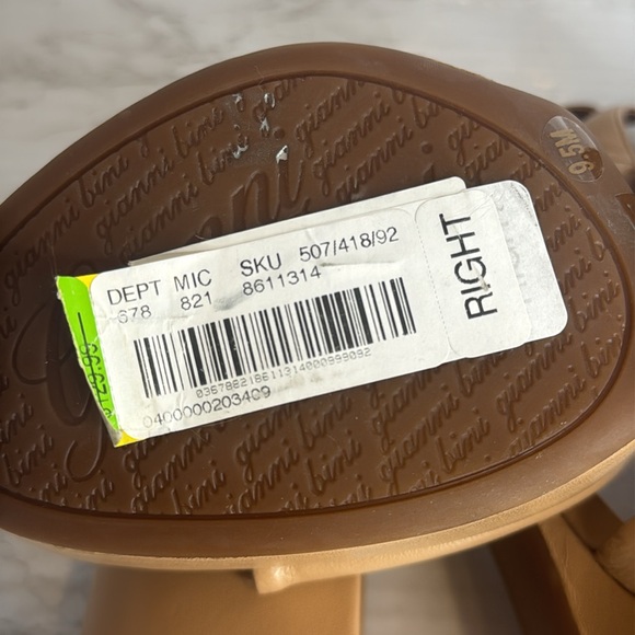 Gianni Bini x Jess Southern Carrie Knotted Bow Platform heels size 9.5 read*** - Picture 13 of 14